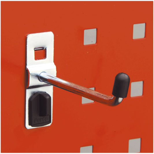 Sealey TTS15 Single Prong Hook 6 x 25mm Vertical End Pack of 5 Sealey