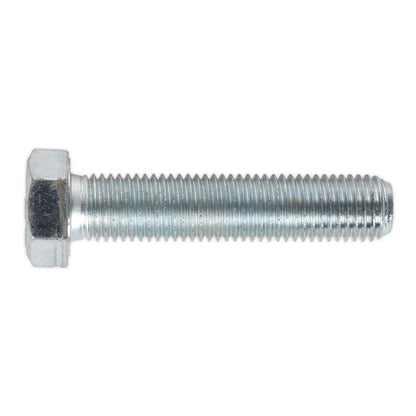 Sealey SS1675 HT Setscrew M16 x 75mm 8.8 Zinc Pack of 10 Sealey