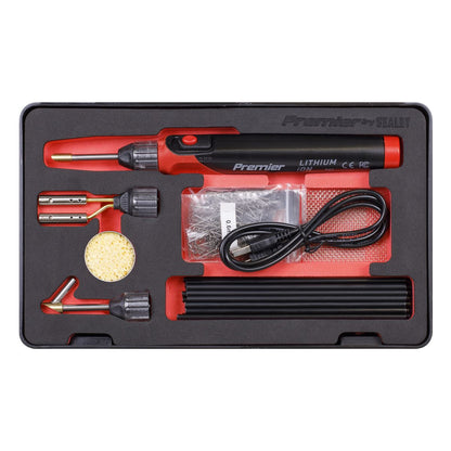 Sealey SDL14 Lithium-ion Rechargeable Plastic Welding Repair Kit 30W Sealey