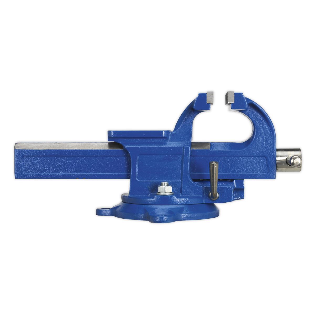 Sealey QAVE100 Vice 100mm Quick Action Swivel Base SG Iron Sealey
