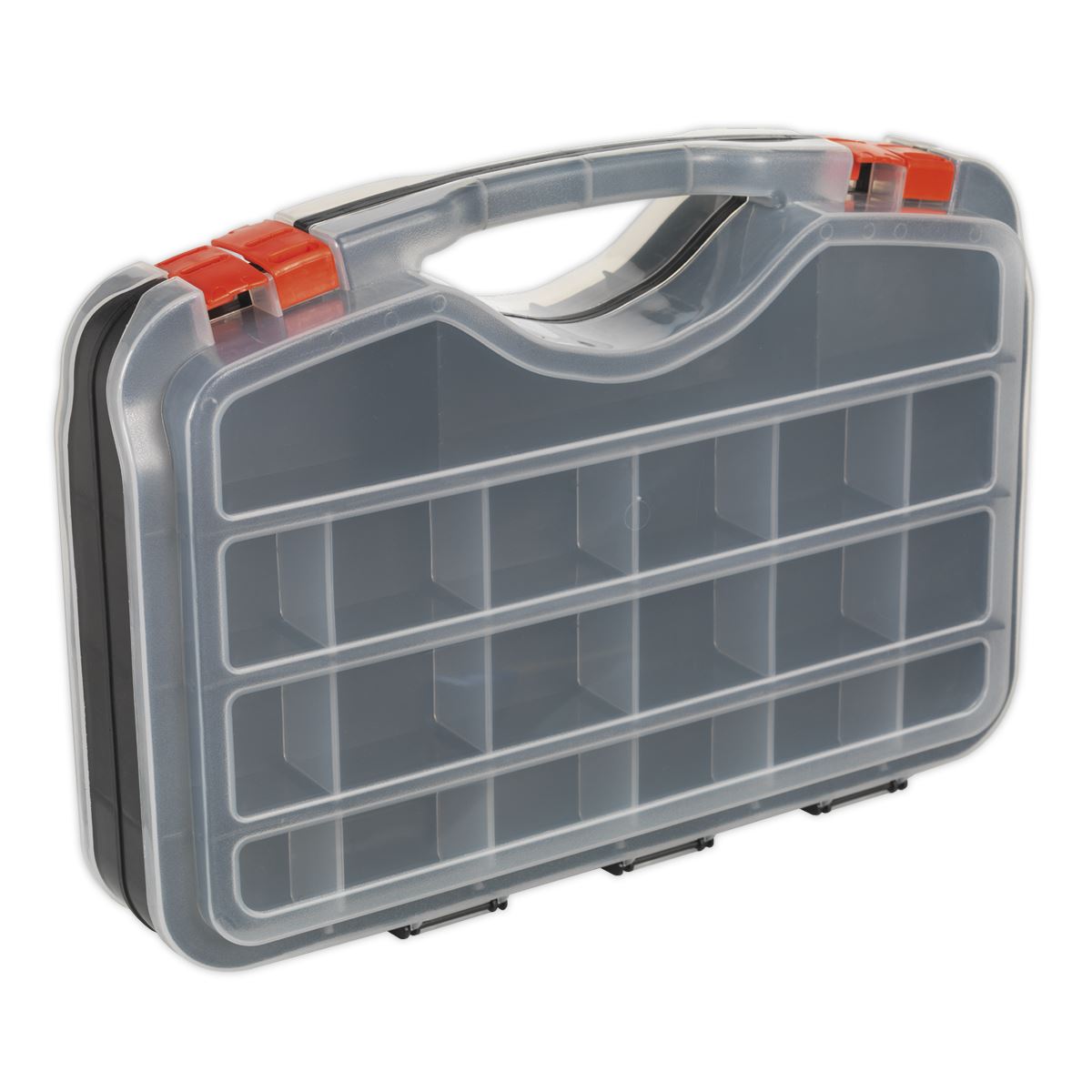Sealey APAS42 Parts Storage Case 42 Compartment Double-Sided Sealey