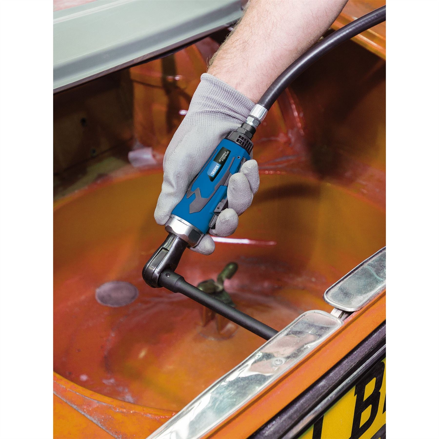 Draper 65019 Storm Force® Stubby Air Ratchet 3/8" Sq. Dr. Draper