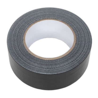 Sealey DTB Duct Tape 48mm x 50m Black Sealey