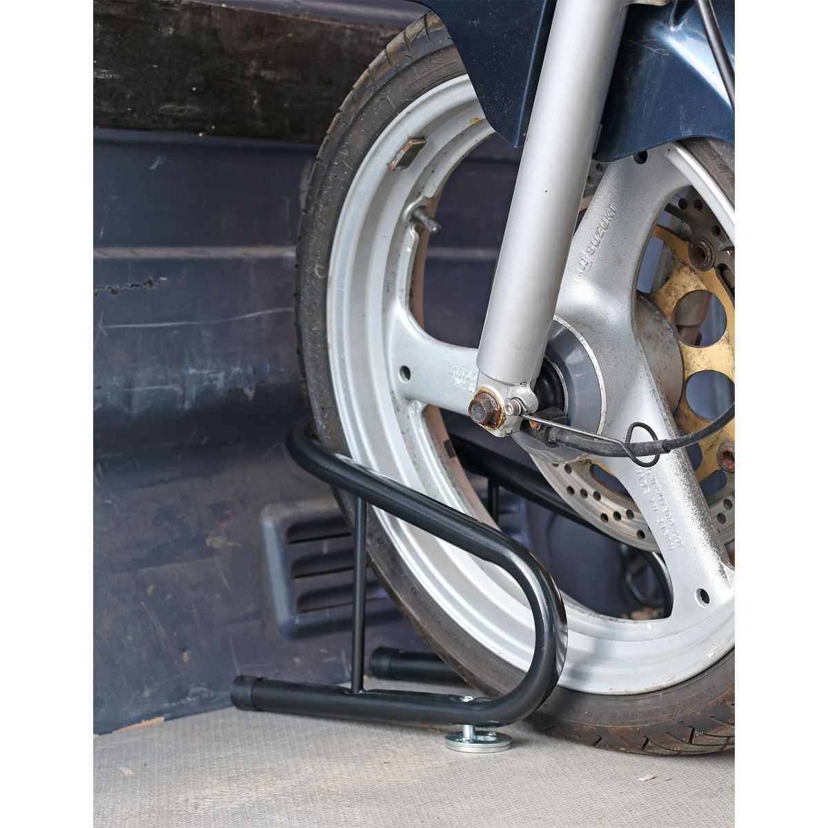 Sealey WC06 Motorcycle Wheel Chock 95mm Sealey