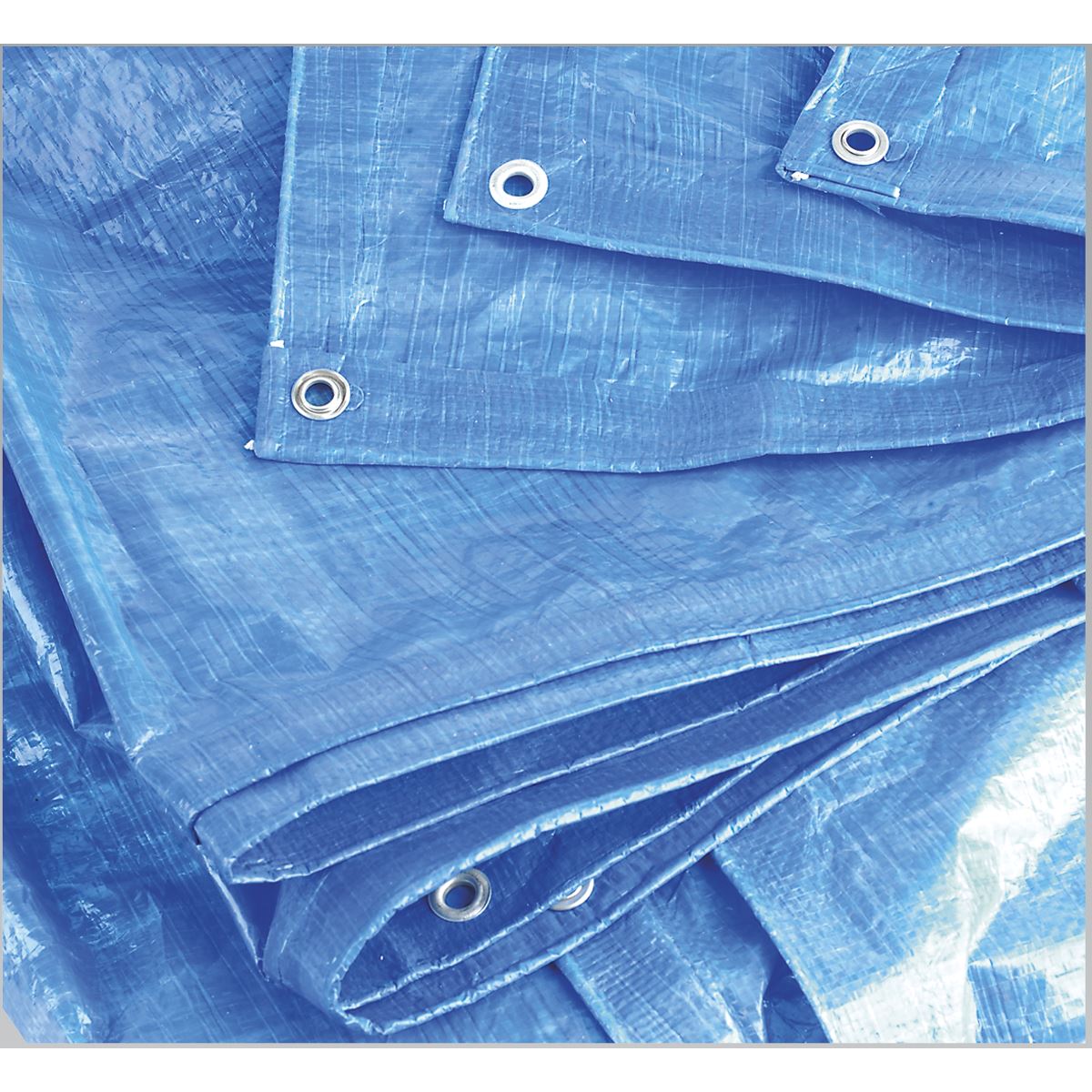 Sealey TARP1012 Tarpaulin 3.05 x 3.66m Blue Sealey