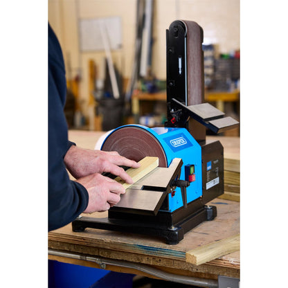 Draper 98525 230V Belt 100mm and Disc Sander 200mm 500W Draper