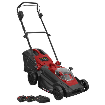 Sealey CP40VLMKIT Cordless Lawn Mower Kit 40V 4Ah SV20 Series 40cm Sealey