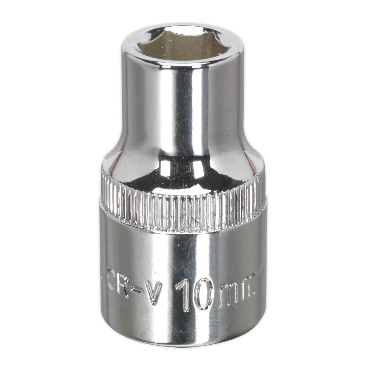 Sealey SP1210 WallDrive® Socket 10mm 1/2"Sq Drive Fully Polished Sealey
