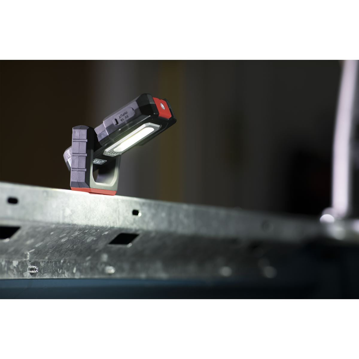 Sealey LEDWC03 Inspection Light 3W COB & 1W SMD LED - Wireless Rechargeable Sealey