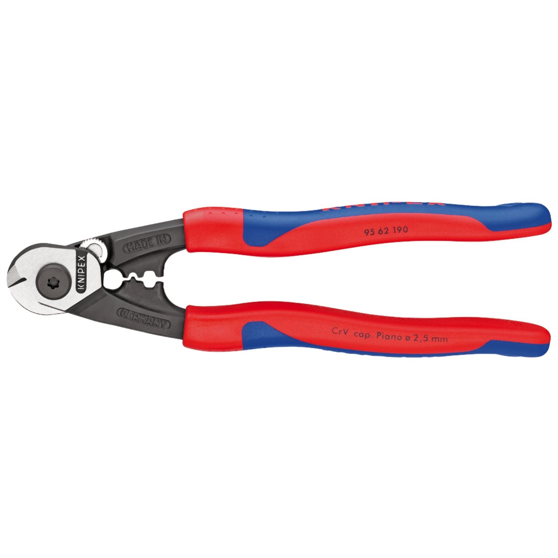 Knipex 36142 95 62 190 SB Wire Rope Cutter 190mm Knipex