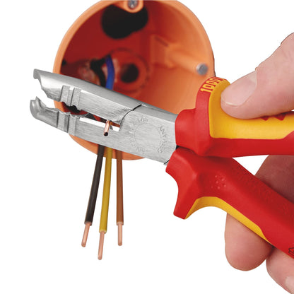 Knipex 14738 13 46 165 SB VDE Stripping Pliers 165mm Knipex