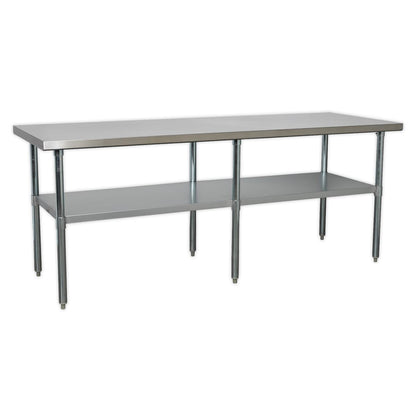 Sealey AP2184SS Stainless Steel Workbench 2.1m Sealey