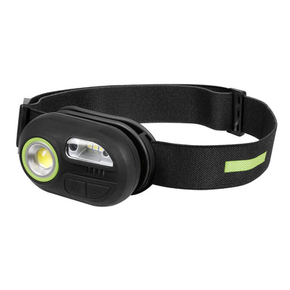 Sealey HT300R Rechargeable Headlight with Auto-Sensor 3W COB & 1W SMD LED Sealey
