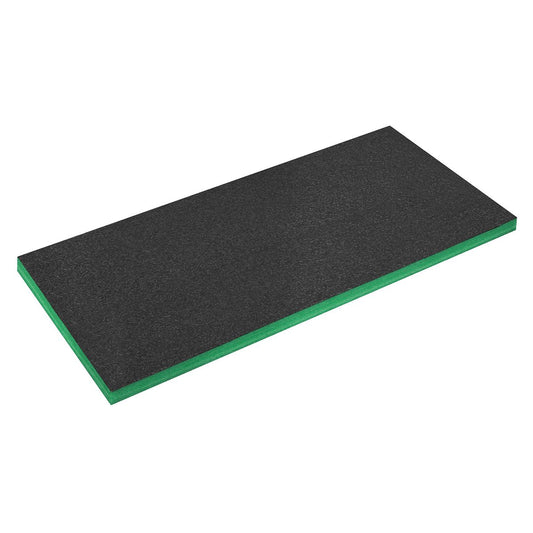 Sealey SF50G Easy Peel Shadow Foam® Green/Black 1200 x 550 x 50mm Sealey