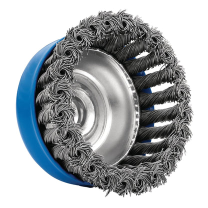 Draper 41450 Steel Twist-Knot Wire Cup Brush 100mm M14 Draper