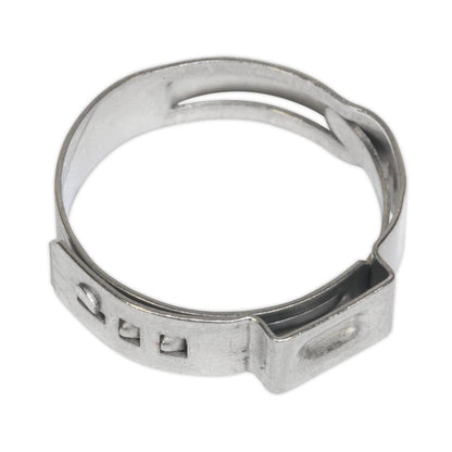 Sealey OCSE2022 O-Clip Single Ear Ø20.2-22.8mm Pack of 25 Sealey