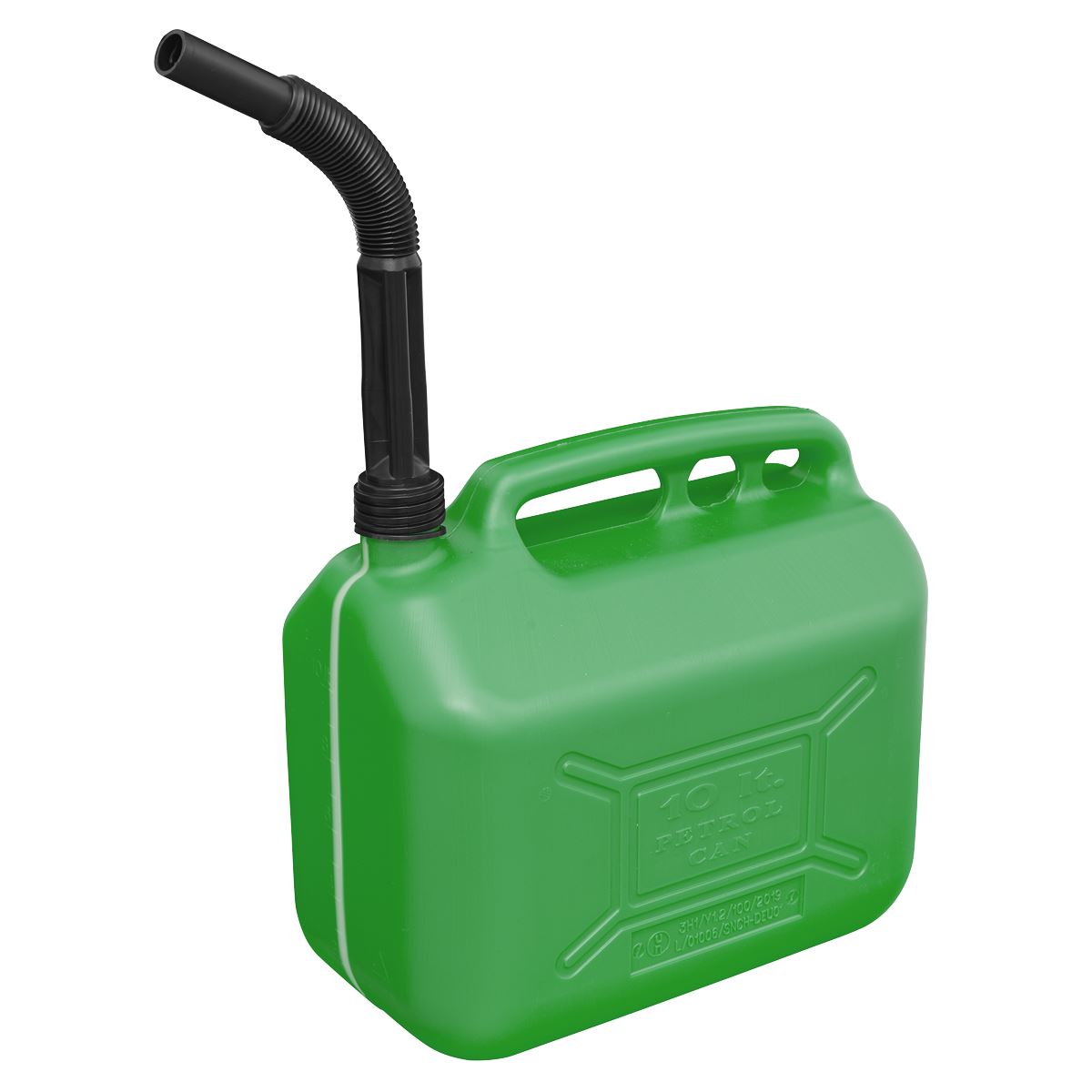 Sealey JC10PG Fuel Can 10L - Green Sealey