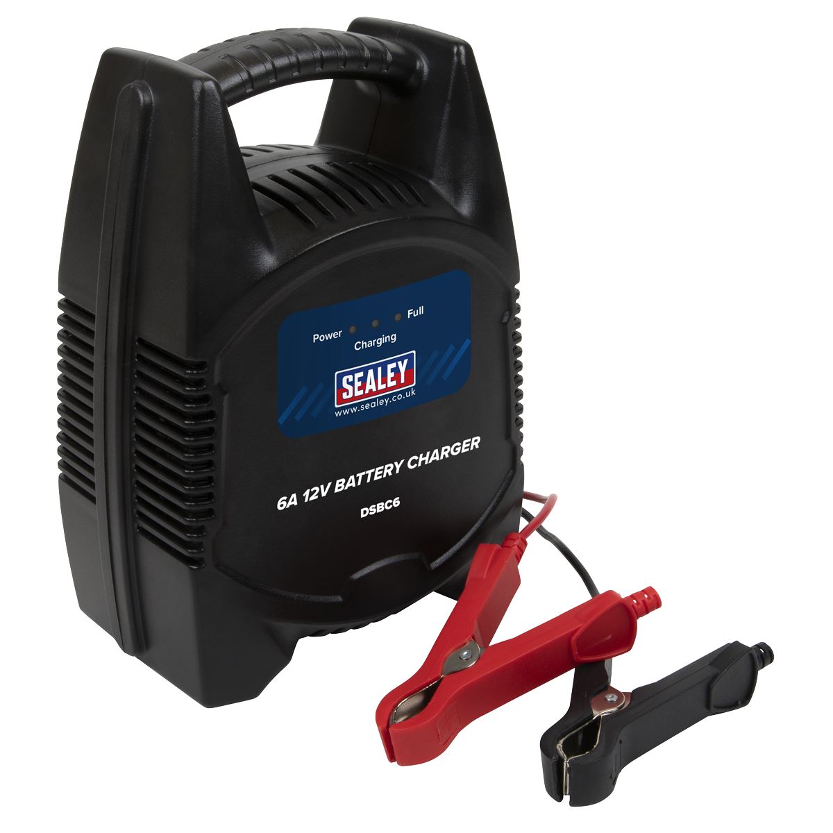 Sealey DSBC6 6A 12V Battery Charger 230V Sealey
