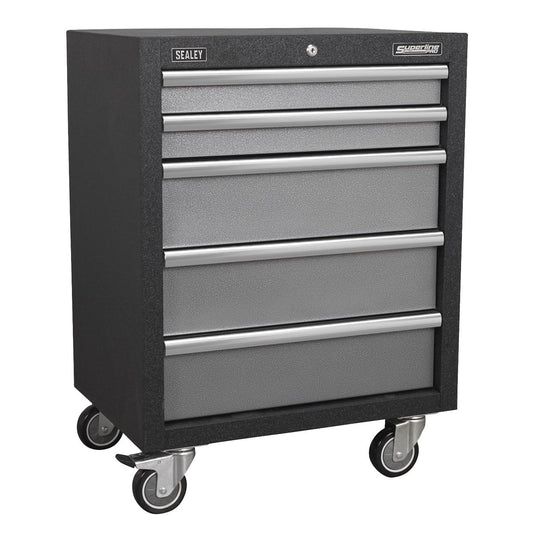 Sealey APMS58 Modular 5 Drawer Mobile Cabinet 650mm Sealey