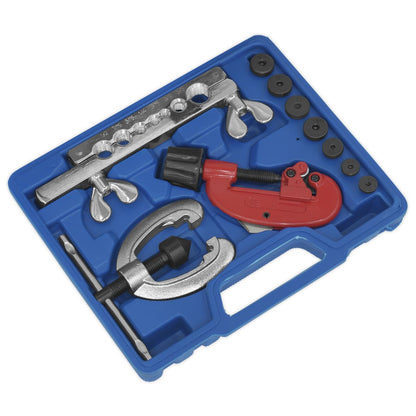Sealey AK506 Pipe Flaring & Cutting Kit 10pc Sealey