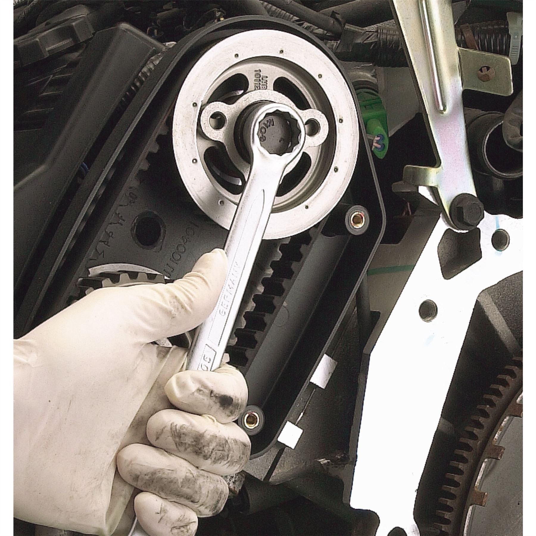 Elora 13710 Long Metric Combination Spanner Set 8 Piece Elora