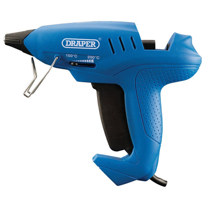 Draper 83661 Variable Heat Glue Gun 400W 6 x Glue Sticks Draper