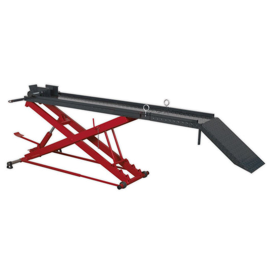 Sealey MC550 Hydraulic Motorcycle Lift 450kg Capacity Sealey