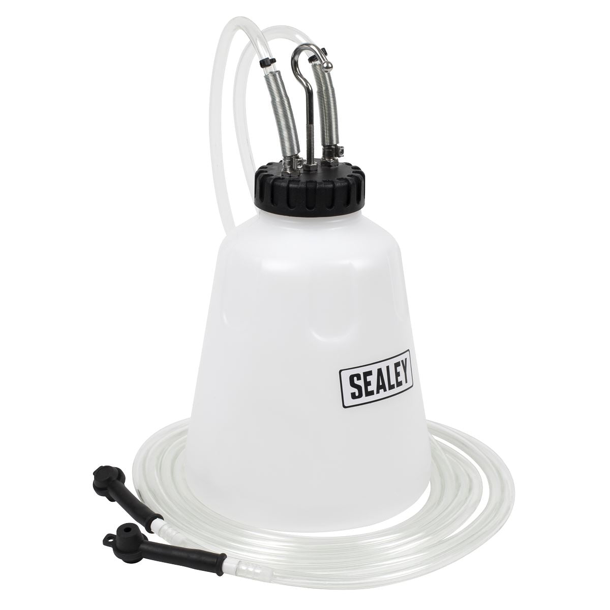 Sealey VS0218 High Flow Twin Pipe Brake Bleed Bottle 2L Sealey
