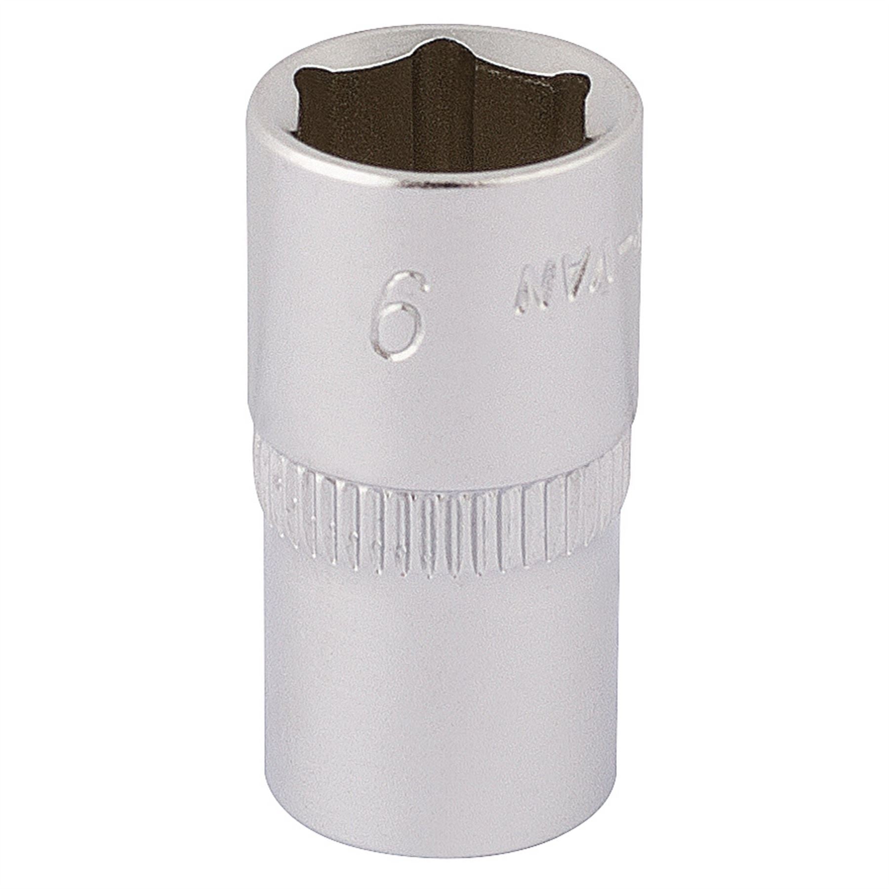 Elora 11098 Hexagon Socket 1/4" Sq. Dr. 9mm Elora