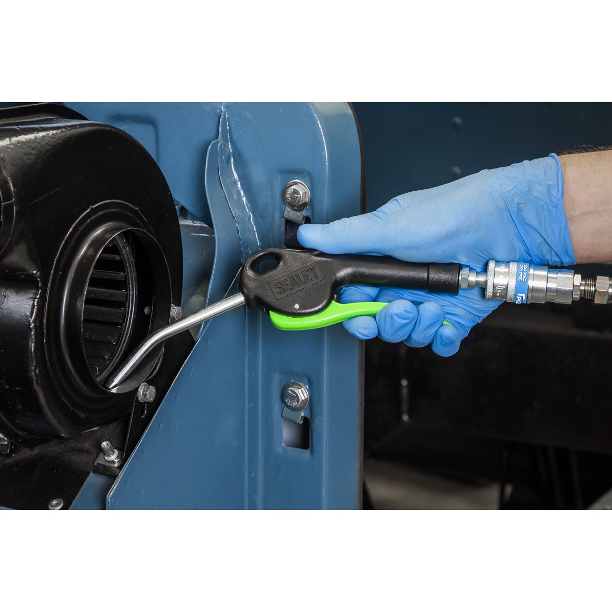 Sealey SA9230 Air Blow Gun Ø8mm 100mm with 1/4"BSP Air Inlet Sealey