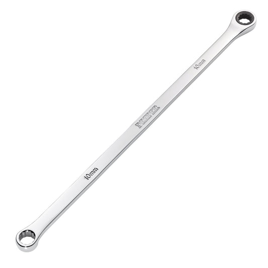 Draper 27766 HI-TORQ® Metric Extra-Long Double Ring Ratchet Spanner 10mm Draper