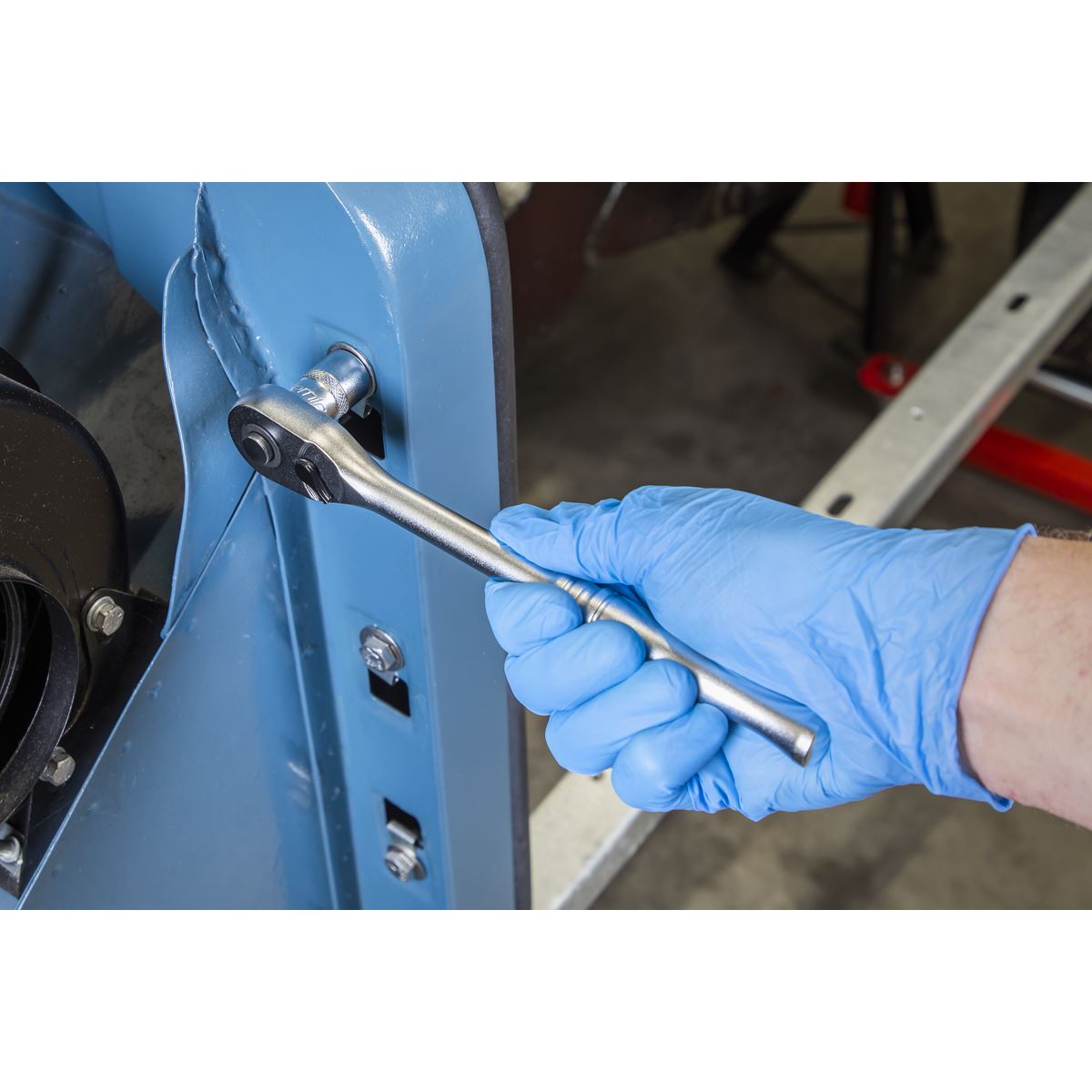 Sealey AK7922 Socket Set 3/8"Sq Drive 32pc - Premier Platinum Sealey