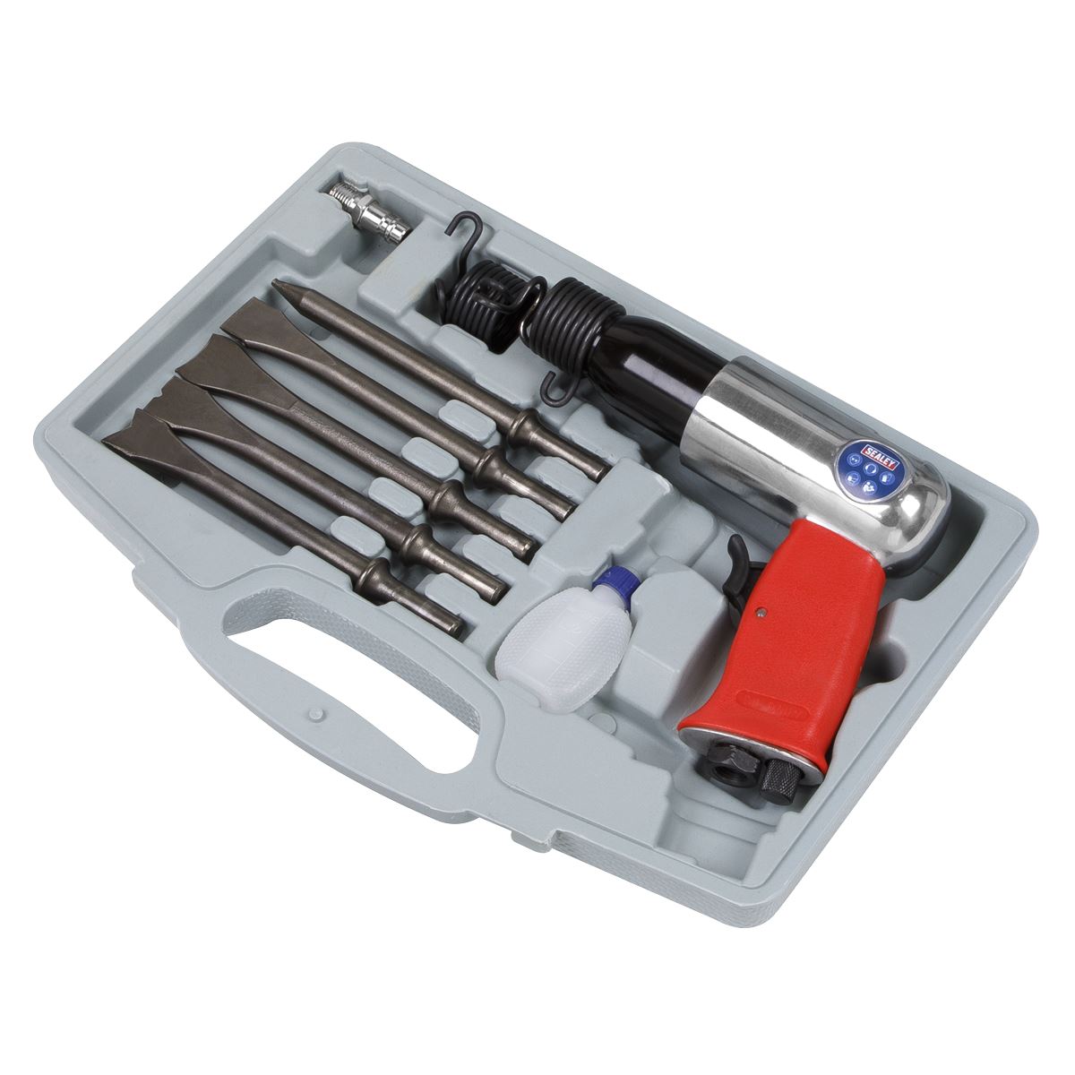 Sealey GSA11 Air Hammer Kit Long Stroke Sealey