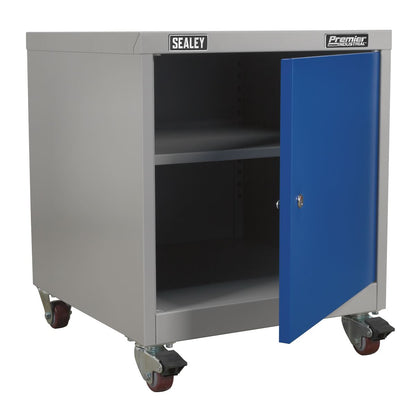 Sealey API5659 Mobile Industrial Cabinet 1 Shelf Locker Sealey