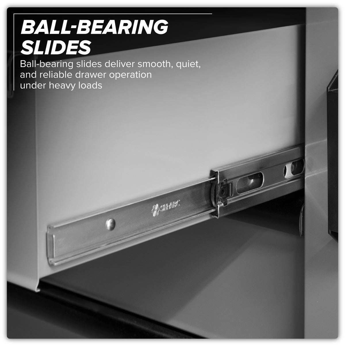 Sealey APMSBESTACK04SS Superline PRO® Black Edition Storage System with Stainless Worktop 2.04m Sealey