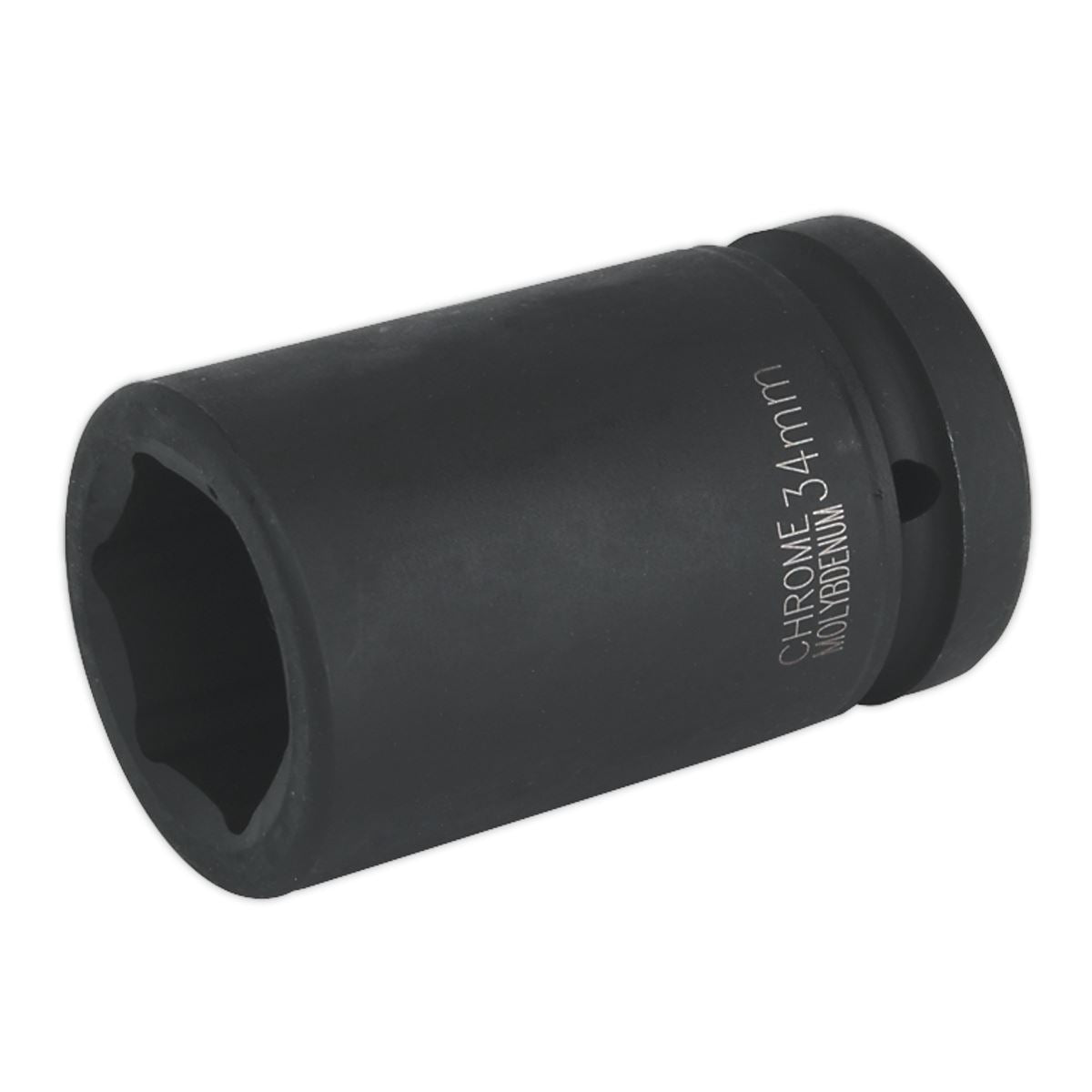 Sealey IS134D Impact Socket 34mm Deep 1"Sq Drive Sealey