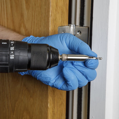 Sealey AK3HD Self-Centring Chamfered Hinge Drill Set 3pc Sealey