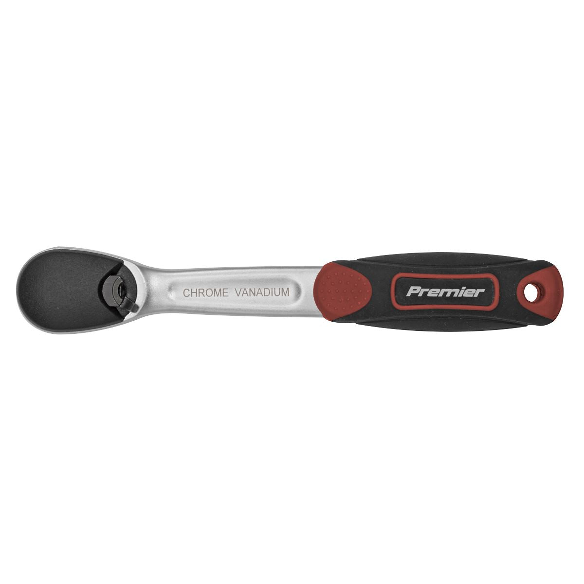 Sealey AK8976 Ratchet Wrench 1/4"Sq Drive Dust-Free Flip Reverse - Premier Platinum Sealey