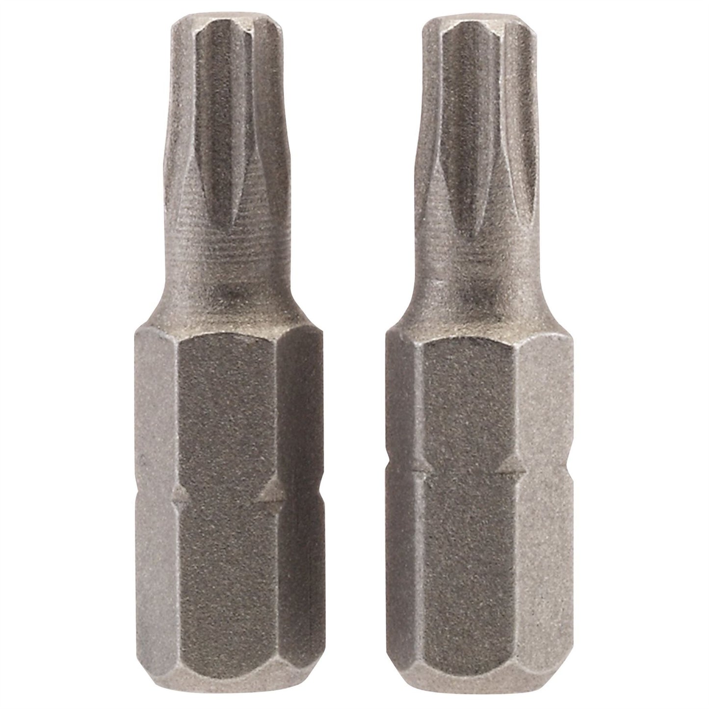 Draper 66431 TX-STAR® Insert Bit 1/4" Hex 25mm Long T25 Pack of 2 Draper