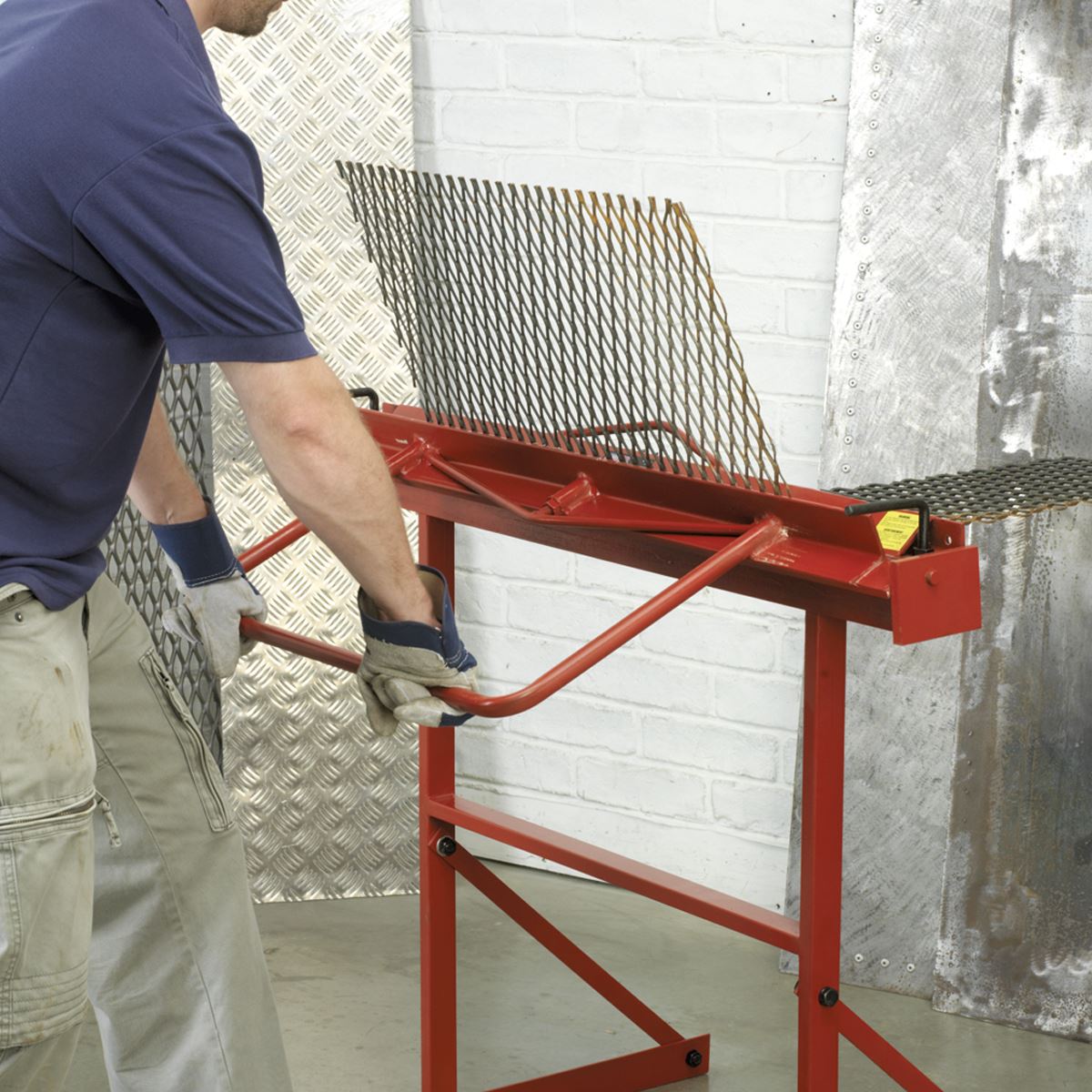 Sealey DF910 Sheet Metal Folder Floor Standing 910mm Sealey