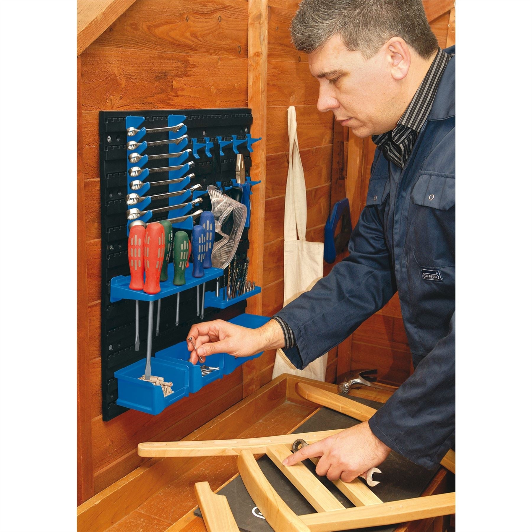 Draper 22295 Tool Storage Board 18 Piece Draper