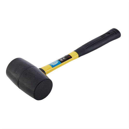 Draper 72020 Expert Rubber Mallet with Fibreglass Shaft 680g/24oz Draper