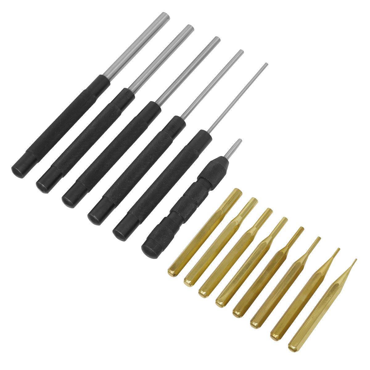 Sealey AKB14 All-Purpose Punch Set 14pc Sealey