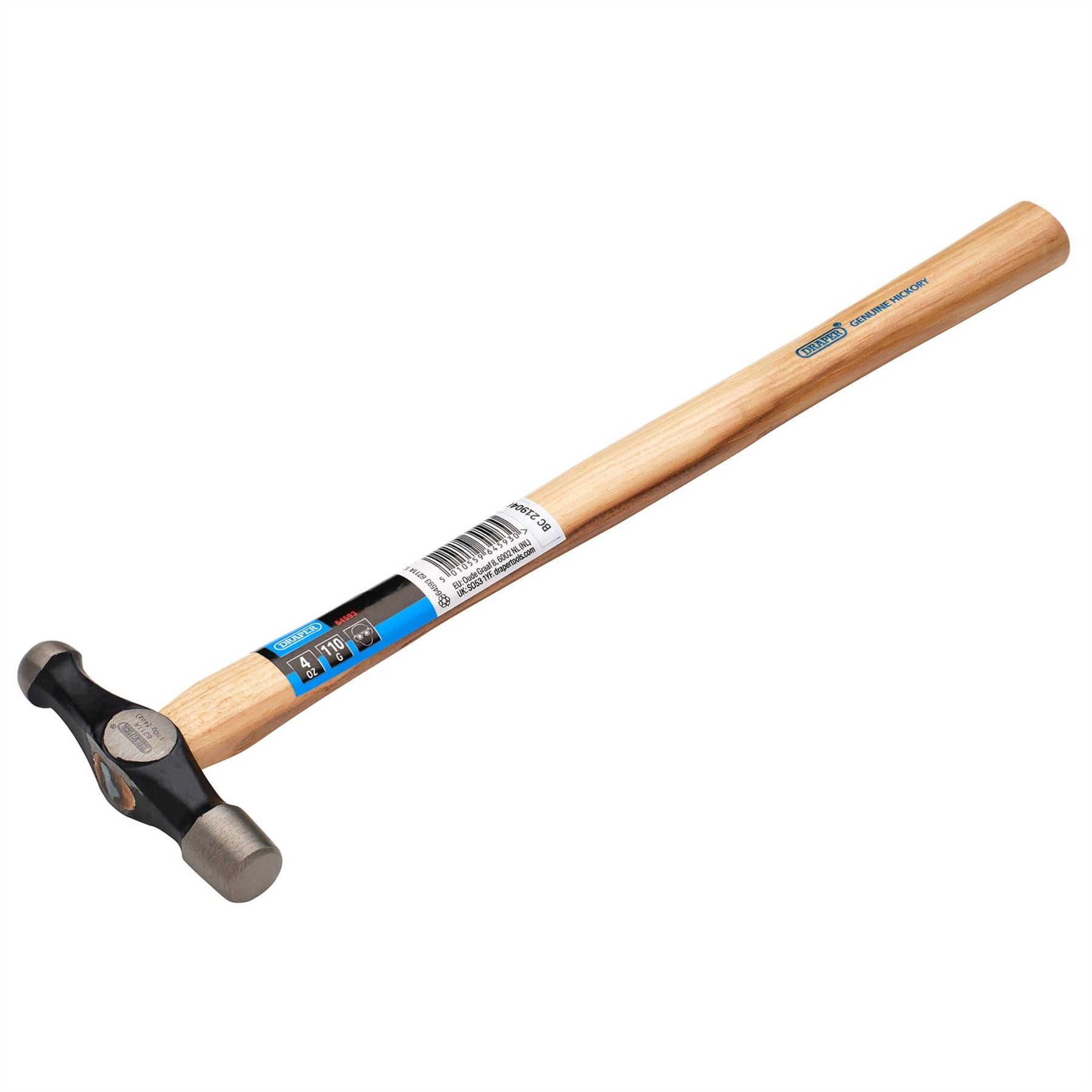 Draper 64593 Ball Pein Pin Hammer 110g/4oz Draper