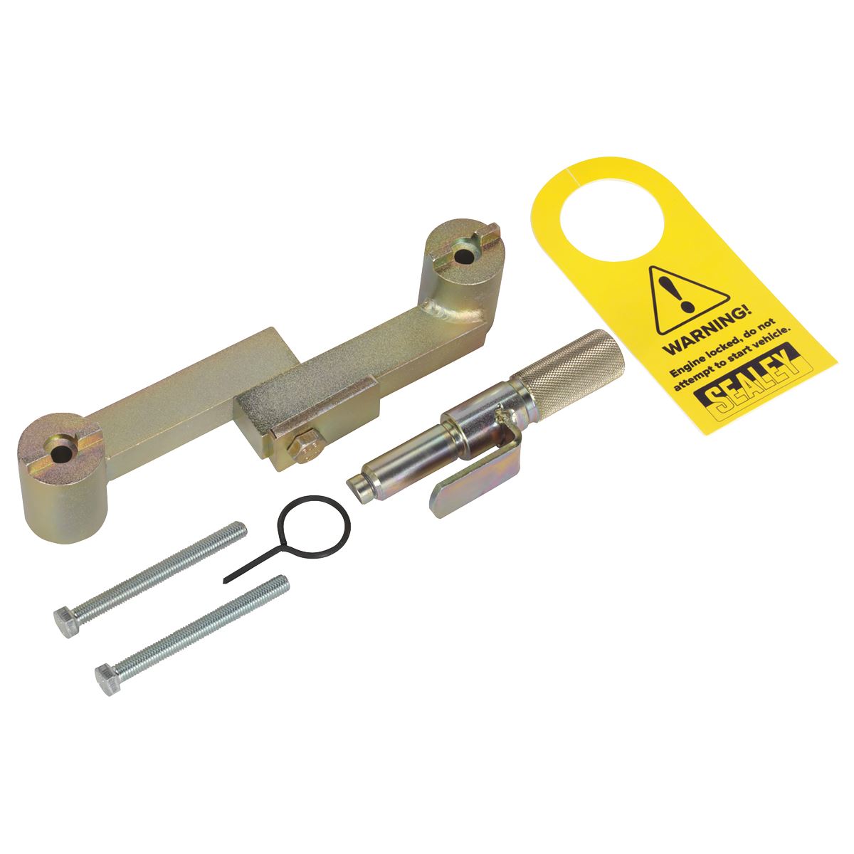 Sealey VS4387 Petrol Engine Timing Tool Kit - for Ford Volvo 1.6 1.8 2.0 2.3 2.4 2.5 2.9 - Belt Drive Sealey