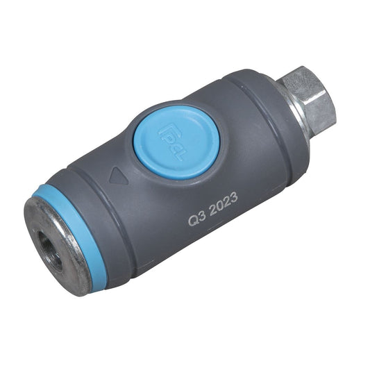 Sealey AC104 PCL Push Button Safety Coupling Body Male 1/2"BSPT Sealey