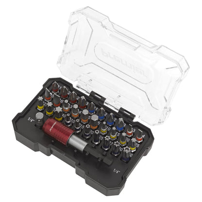 Sealey AK2110 Colour-Coded Bit Set 32pc Sealey