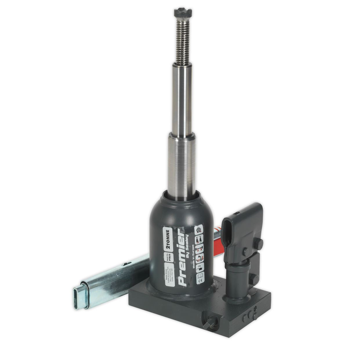 Sealey PTBJ2 Premier Telescopic Bottle Jack 2 Tonne Sealey