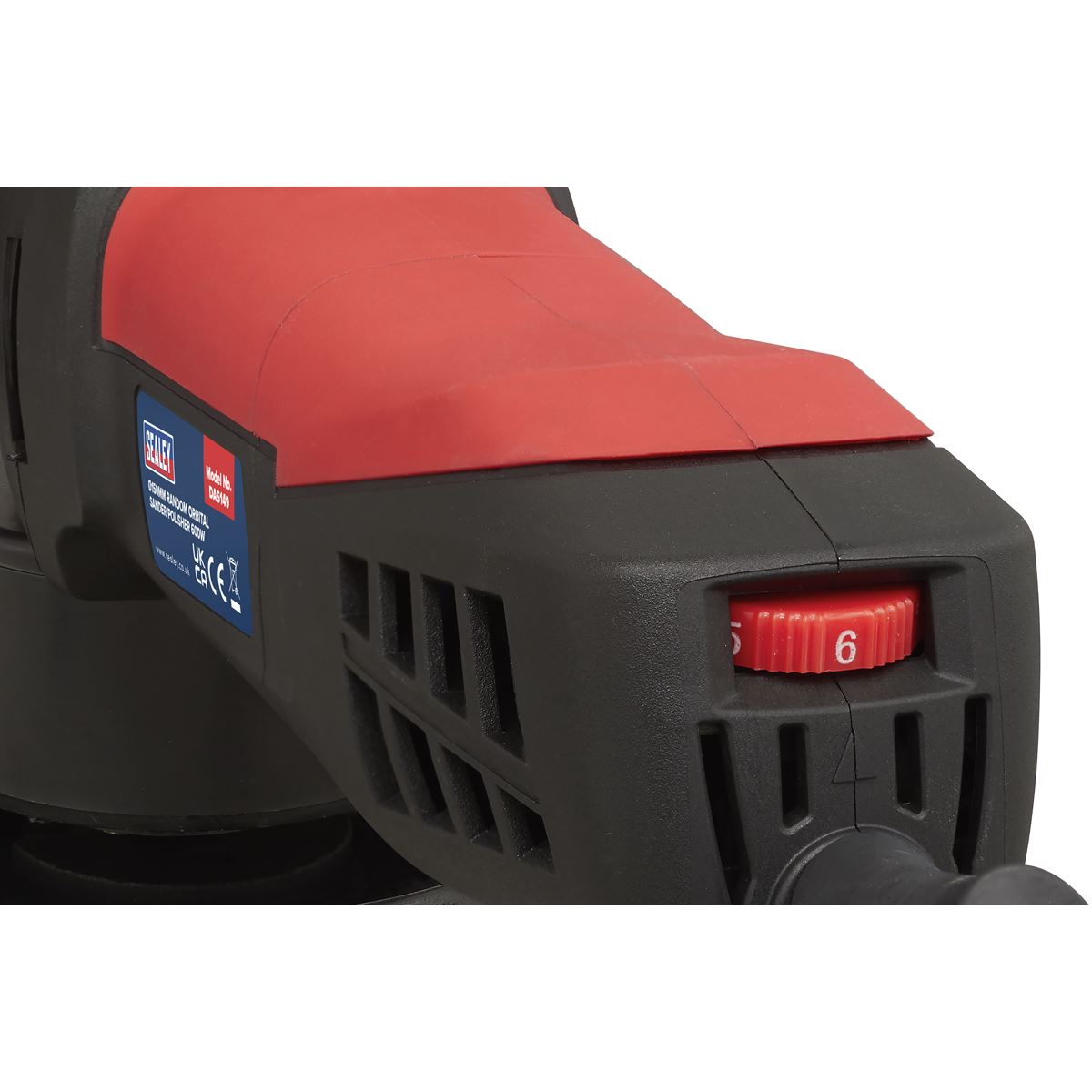 Sealey DAS149 Random Orbital Dual Action Sander/Polisher Ø150mm 600W/230V Sealey