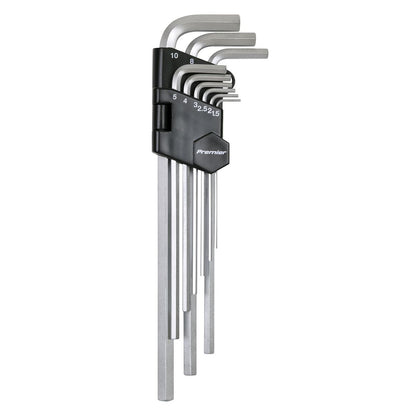 Sealey AK7137 Hex Key Set 9pc Extra-Long Metric Sealey